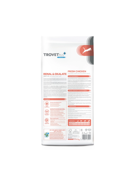 trovet plus pienso gato renal y oxalato 2,5kg