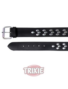 trixie collar cuero con remaches 2