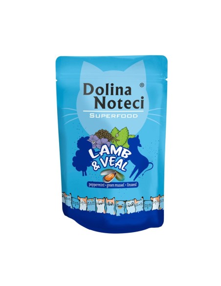 dolina noteci gato adulto superfood cordero/ternera 85gr.