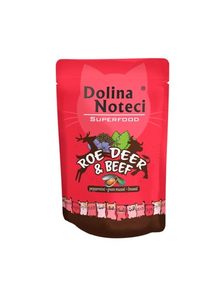 dolina noteci gato adulto superfood corzo/ternera 85gr.