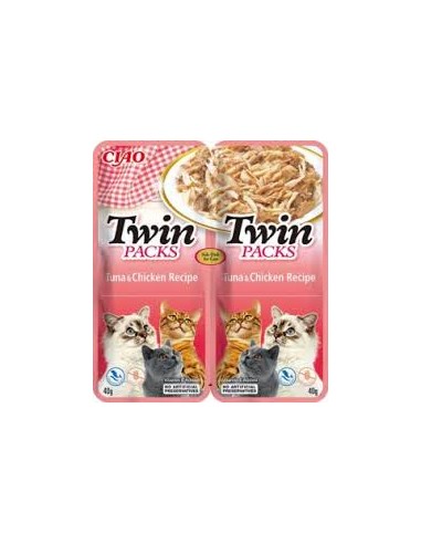 ciao pouch twin pack atún/pollo