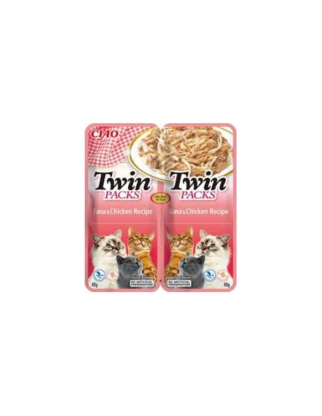 ciao pouch twin pack atún/pollo