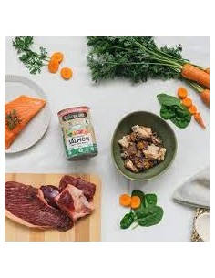 wild balance lata salmón y ternera con verduras 400gr. 2