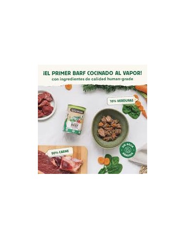 wild balance lata ternera con verduras 400gr.