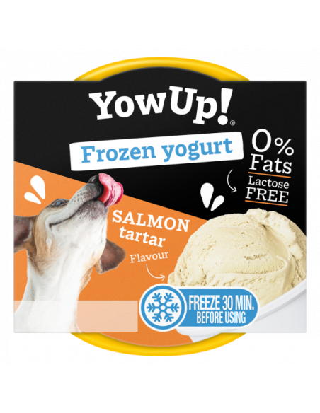 yowup! yogurt helado salmón tartar