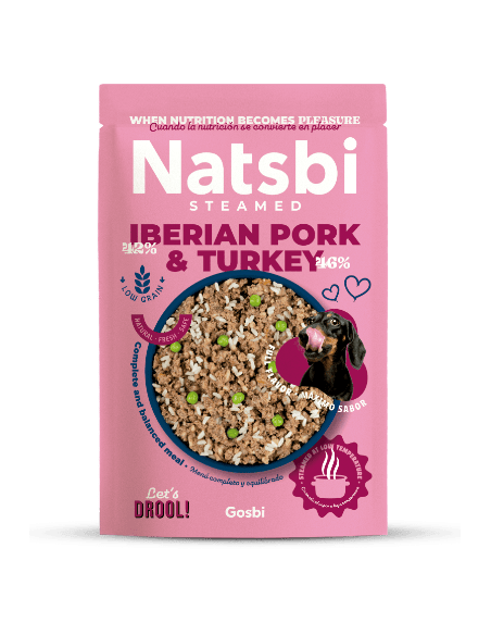 natsbi steamed cerdo ibérico y pavo