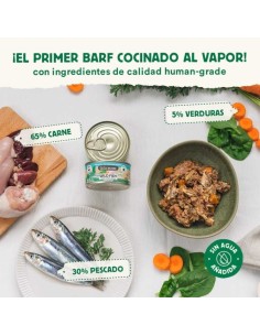 wild balance lata pescado y pavo para gatos120gr. 2