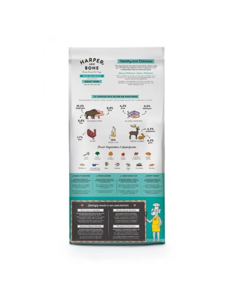 harper and bone pienso perro wild mountain adult mini 2kg.