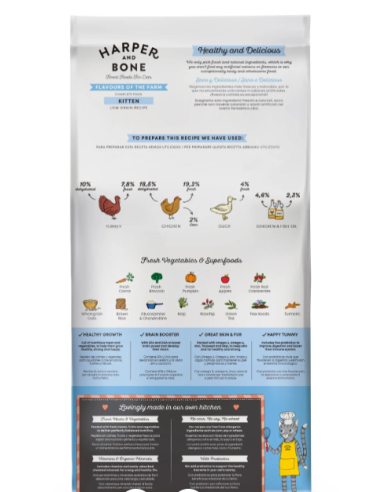 harper and bone pienso gato flavours of the...