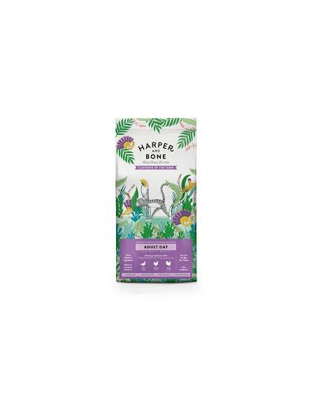 harper and bone pienso gato flavours of the farm 2kg