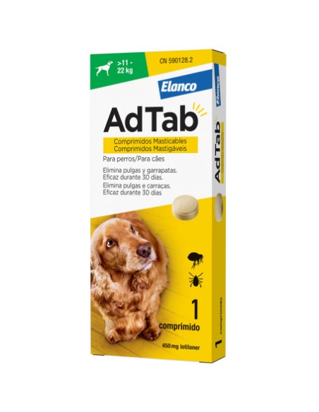 adtab antiparasitario externo perro 11-22kg