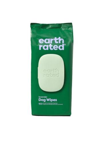 earth rated toallitas húmedas lavanda para perros
