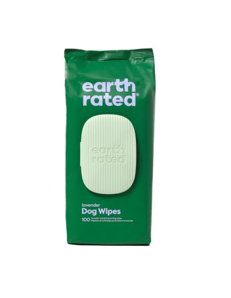 earth rated toallitas húmedas lavanda para perros