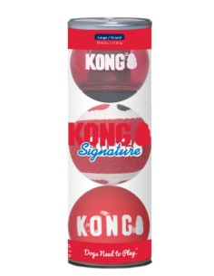 kong signature pack pelotas perro grande