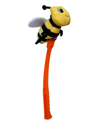 hunter funki flingerz abeja juguete para perros