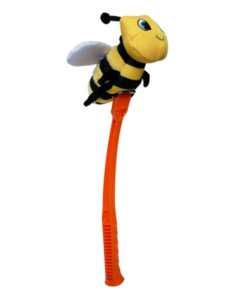 hunter funki flingerz abeja juguete para perros