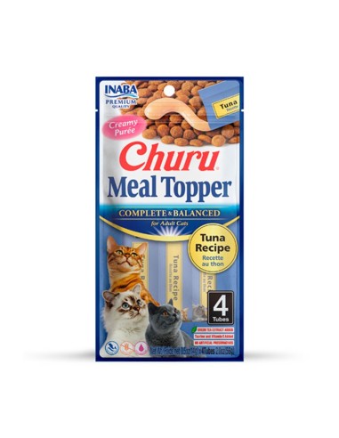 ciao churu meal topper puré gato atún