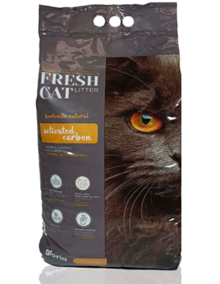gloria arena carbón activado fresh cat