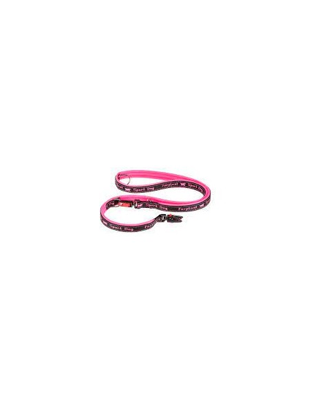 ferplast correa sport dog matic rosa