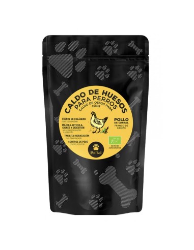 pet bel caldo de huesos para perros sabor pollo...