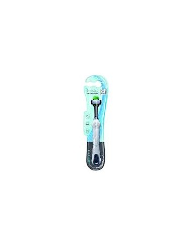 m-pets cepillo dental 3 cabezas