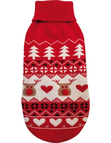 croci jersey xmas deer happy