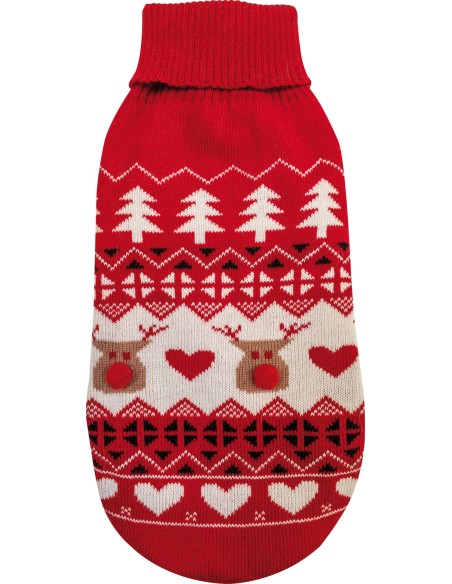 croci jersey xmas deer happy