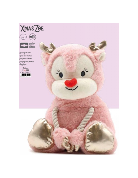 croci peluche xmas reno zoe