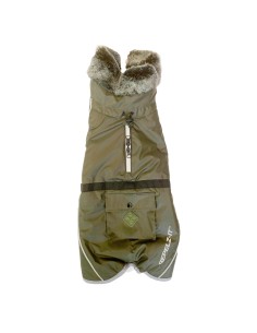 dogs aspen jacket abrigo impermeable verde militar 2