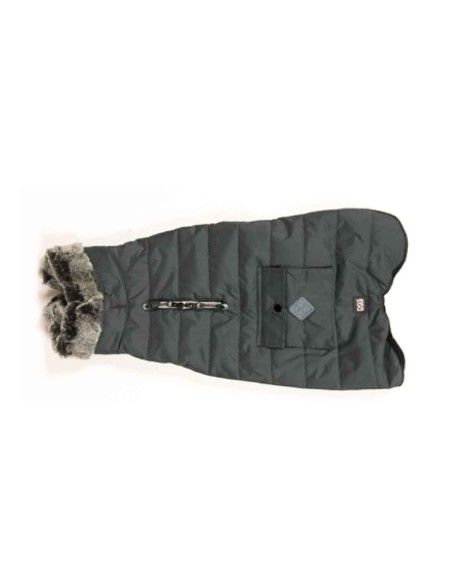 dogs hemlock jacket abrigo impermeable negro
