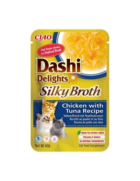 ciao dashi delights silky broth pollo/atún 40gr.