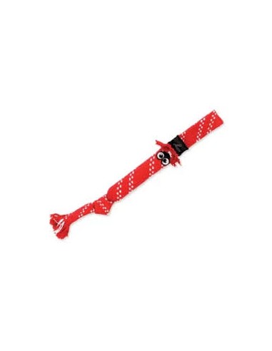 rogz scrubz juguete de cuerda rojo para perros...