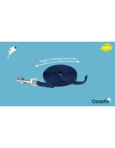 coachi correa de entrenamiento puppy 2.5mts. 2