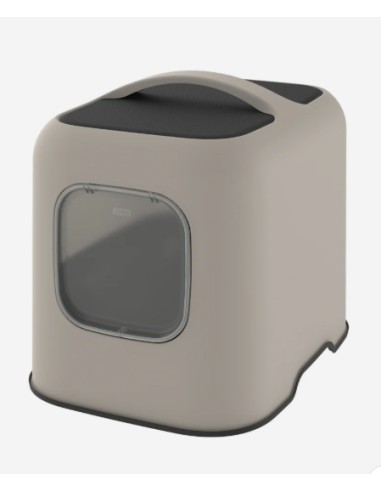 rotho my pet biala arenero cubierto beige