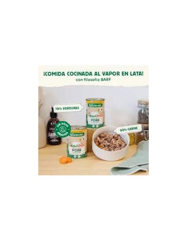 wild balance lata cerdo con verduras 400gr.