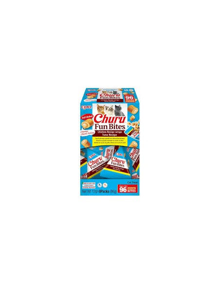 ciao churu bites snack gato pollo/atun formato ahorro