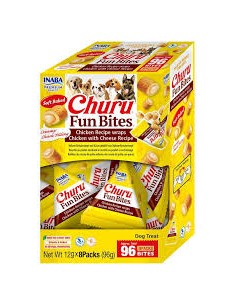 ciao churu bites snack perro pollo/queso formato ahorro