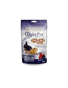 cunipic alpha pro snack frutos rojos 50gr