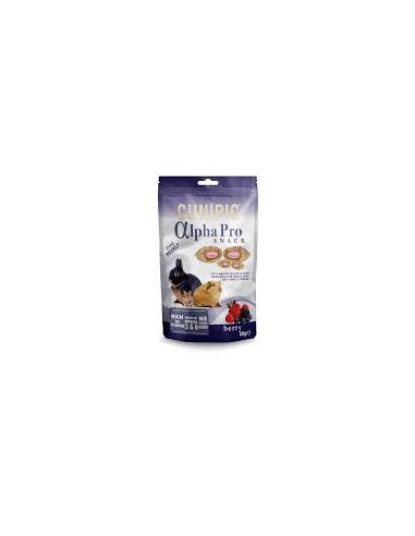 cunipic alpha pro snack frutos rojos 50gr
