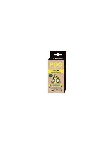 m-pets poo bags aroma limón 8 rollos