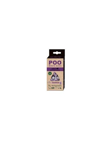 m-pets poo bags aroma lavanda 8 rollos