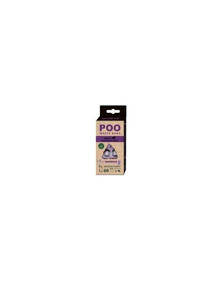 m-pets poo bags aroma lavanda 8 rollos