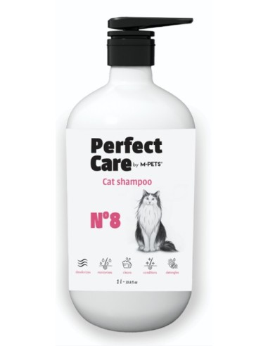m-pets champú gato perfect care 1l.