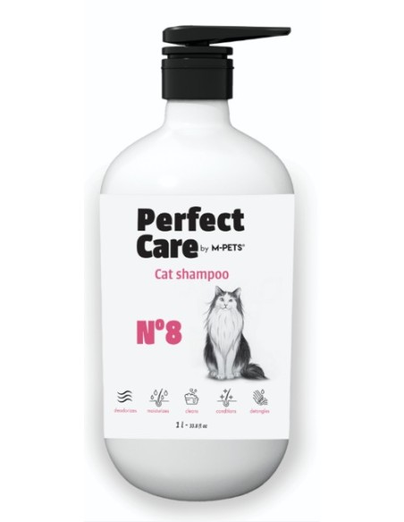 m-pets champú gato perfect care 1l.