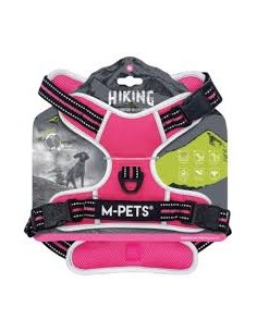 m-pets hiking arnés fucsia