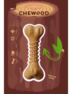 m-pets chewood juguete perro hueso s