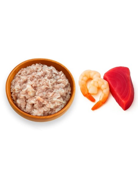 zen carnivore pouch atún/gambas 70gr.