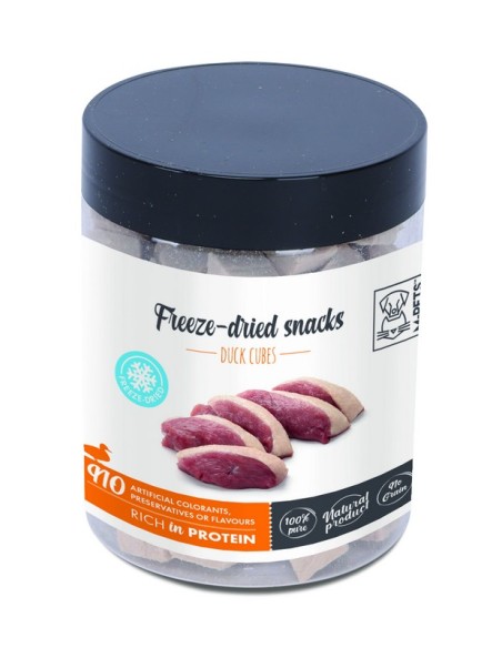 m-pets snack liofilizado pato