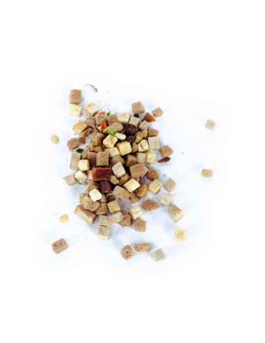 m-pets snack liofilizado pollo, salmón y pato...