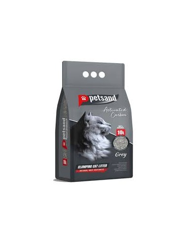 petsand arena aglomerante con carbón activo